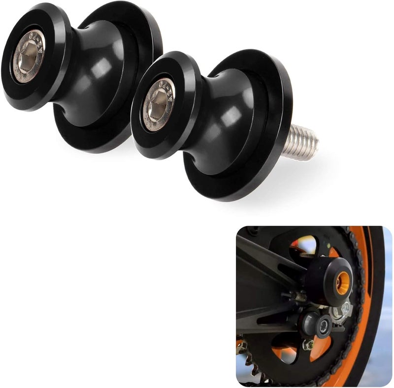 psler 8MM M8*1.5 منزلقات ذراع التبديل العالمية للدراجات النارية براغي قاعدة ذراع التبديل CNC لدراجات Z650 Z800 Z900 Z1000 CBR1000RR CBR 250R CBR 600RR GSXR750 GSXR1000 S1000RR (أسود) - Image 1